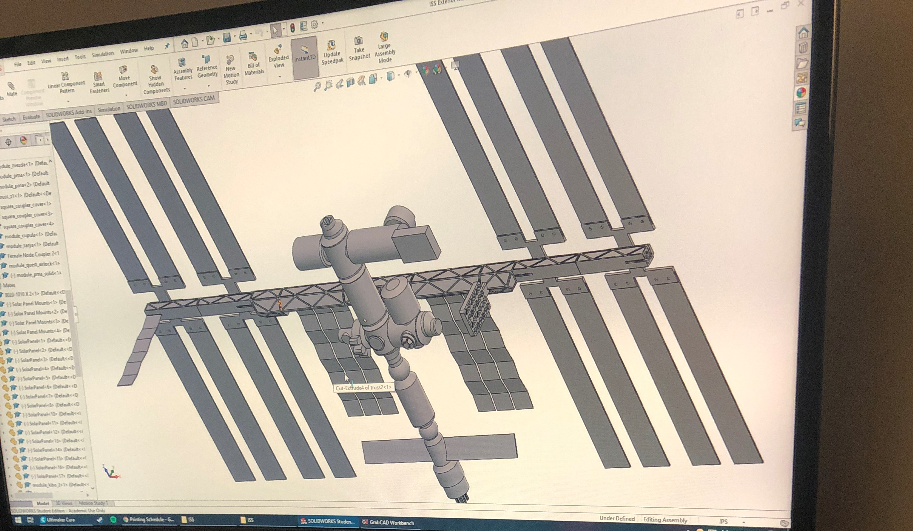 Model ISS - Solidworks Design